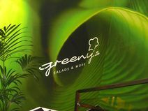 Digitaldruck Auftrag von Greenys Salads and more