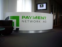 Payment Network ist einer unserer Kunden im Bereich Inroom & Dekoration